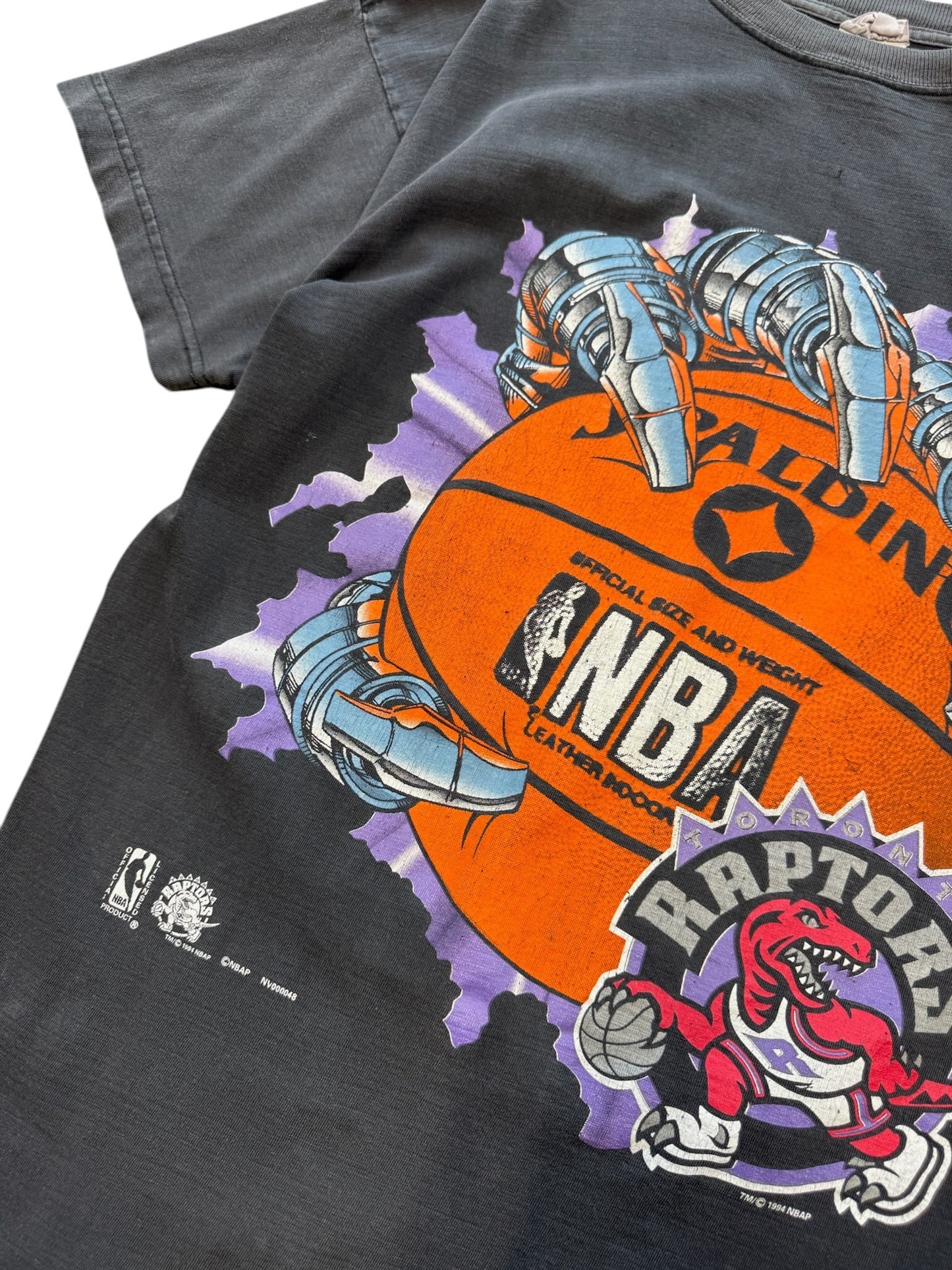 (L) 1994 Toronto Raptors Claw Tee