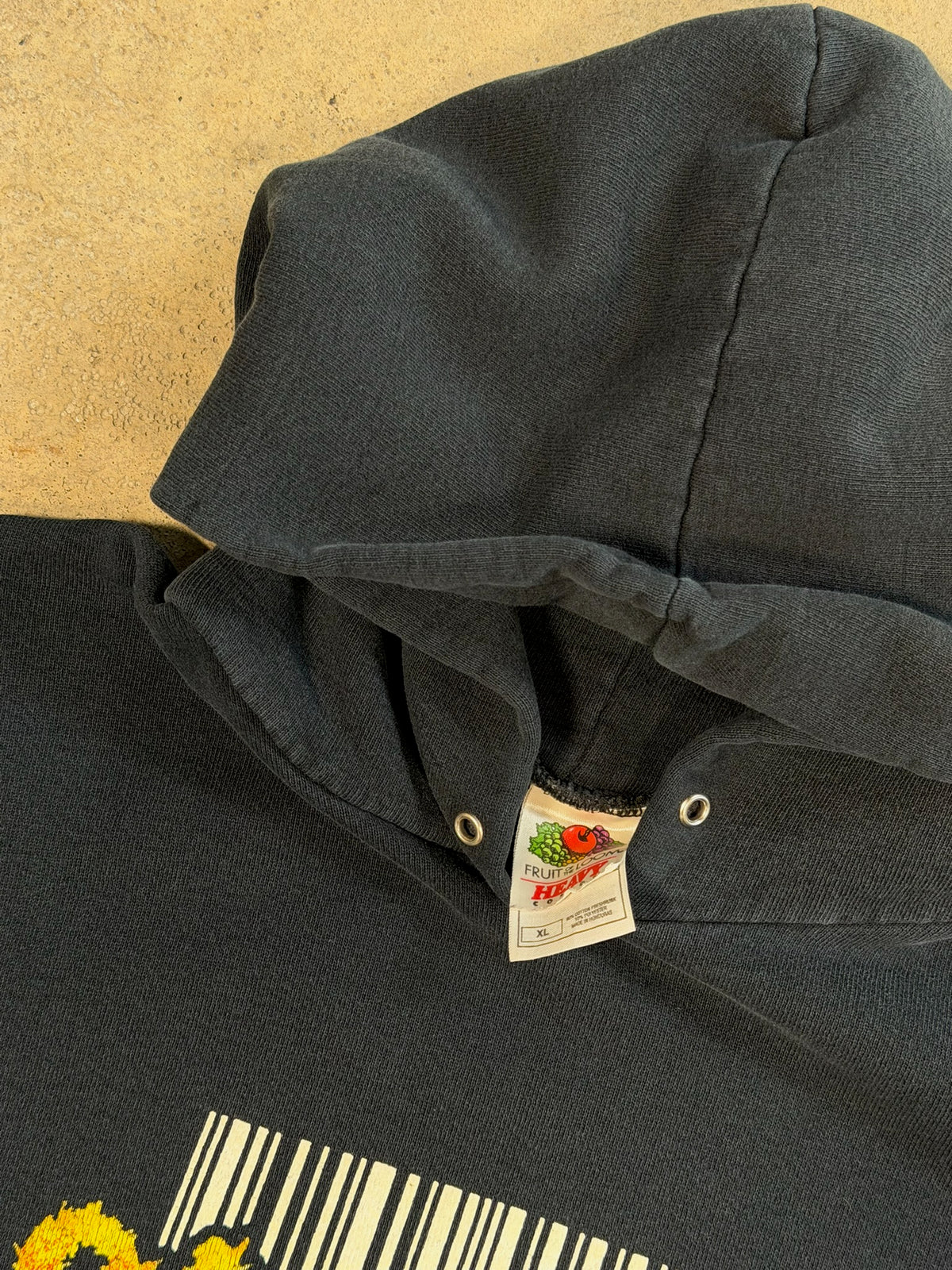 (XL) Vintage 2000s Slipknot Barcode Hoodie