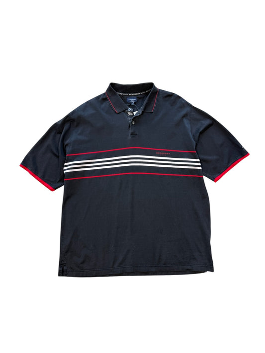90s Burberry Golf Polo Shirt Sz XXL