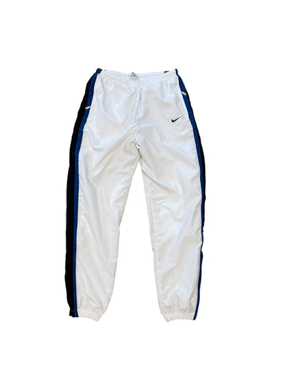 (M) 90’s Nike White Nylon Track Pants