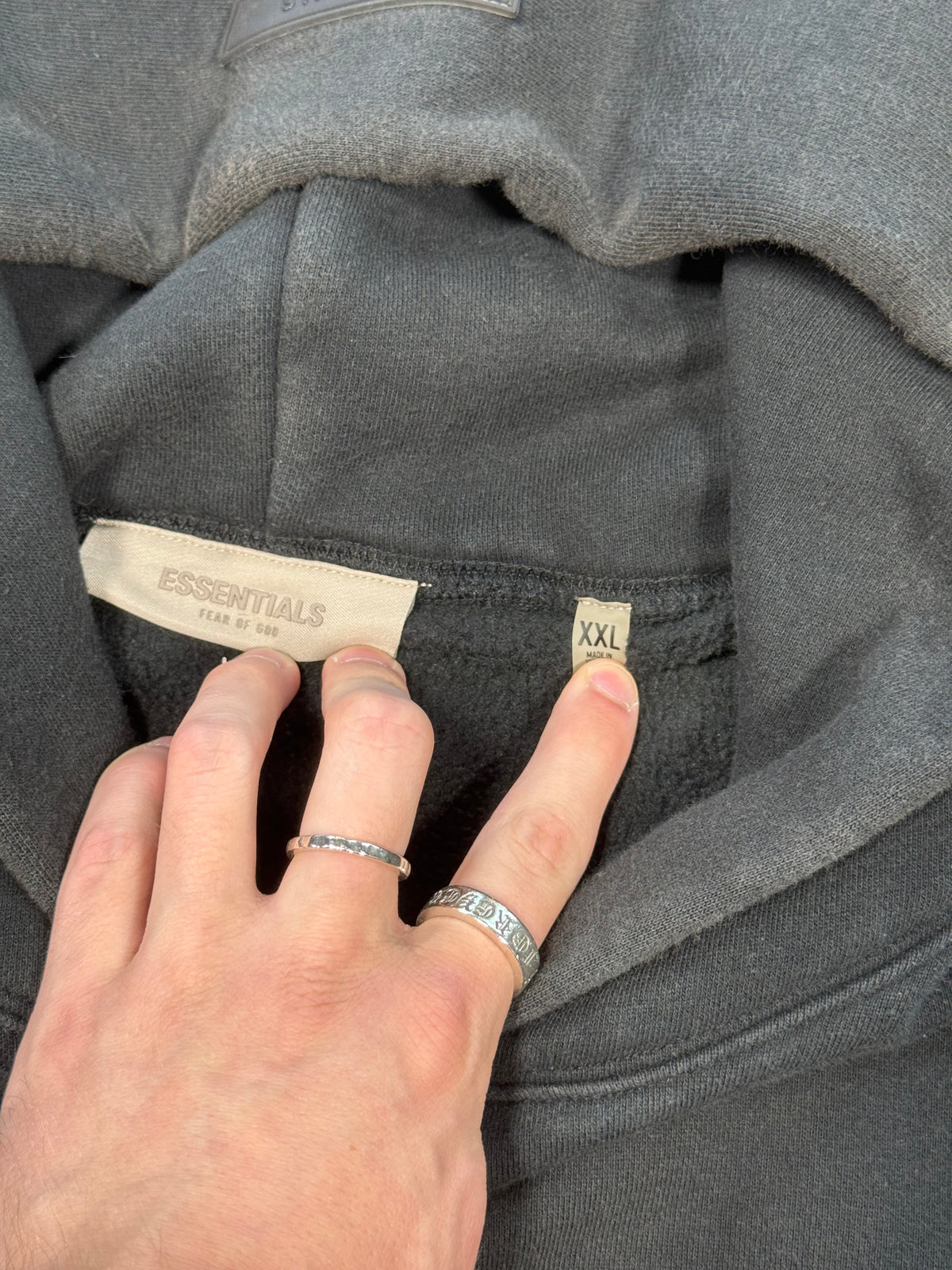 (XXL) Fear Of God Essentials Stretch Limo Hoodie