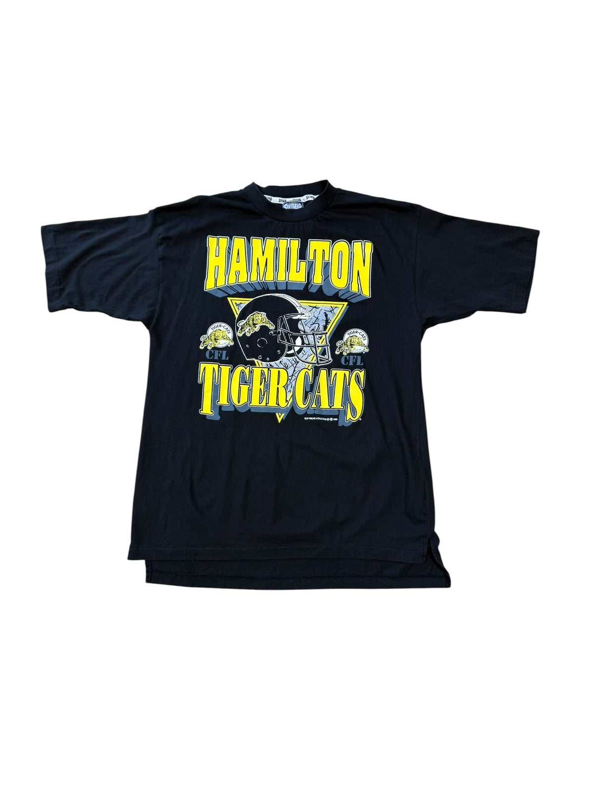 (XL) 1993 Hamilton Tiger Cats CFL Tee