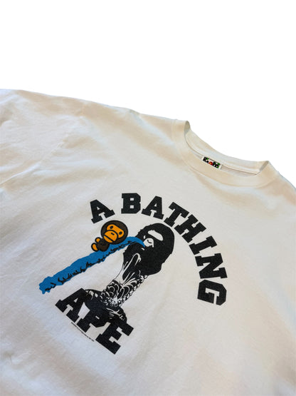 (XL) 2009 Bape Singapore Exclusive Statue Tee