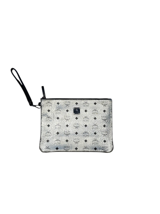 MCM Silver Clutch Bag