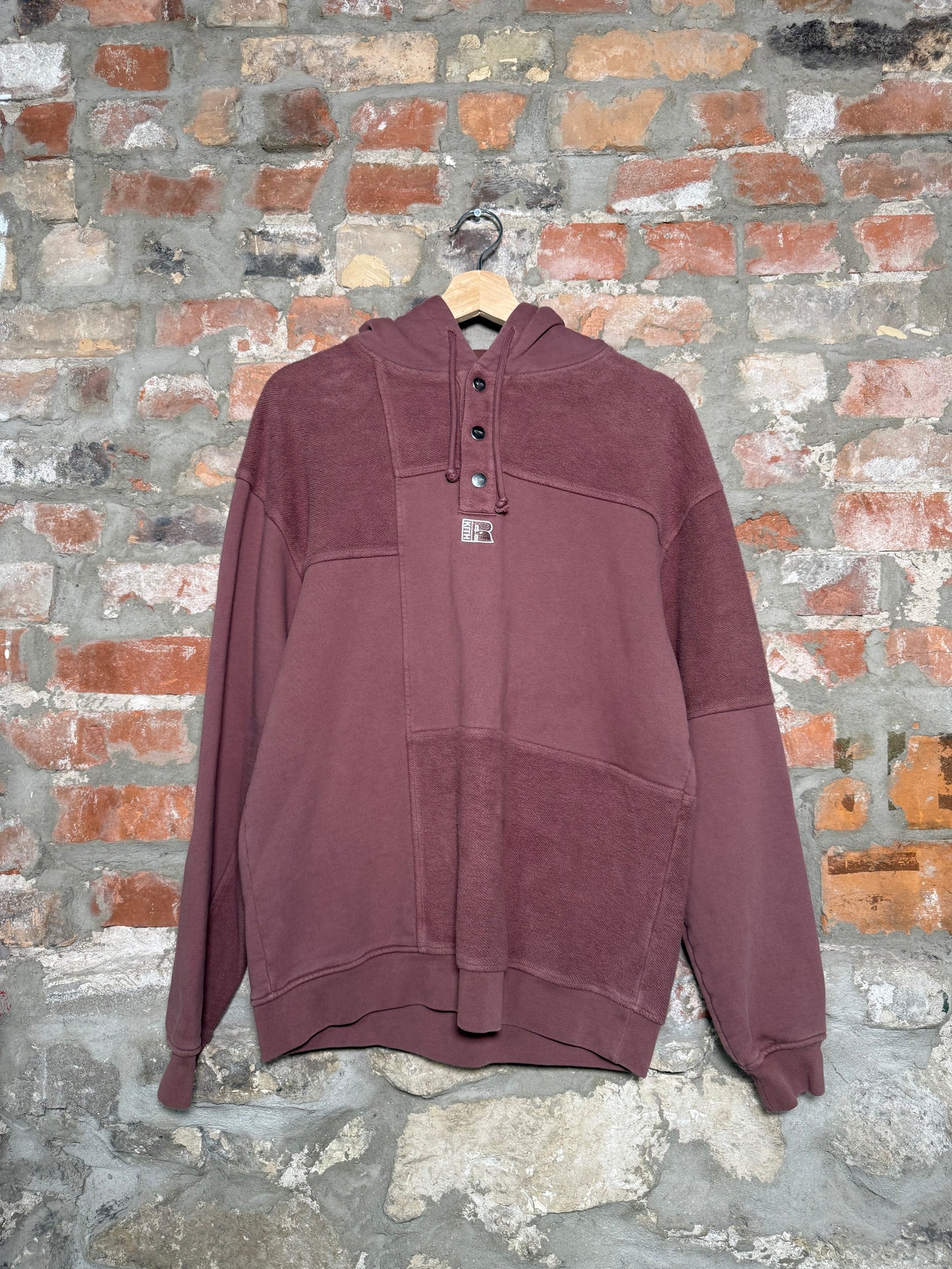 (S) Kith x Russell Reverse Patchwork Williams Hoodie