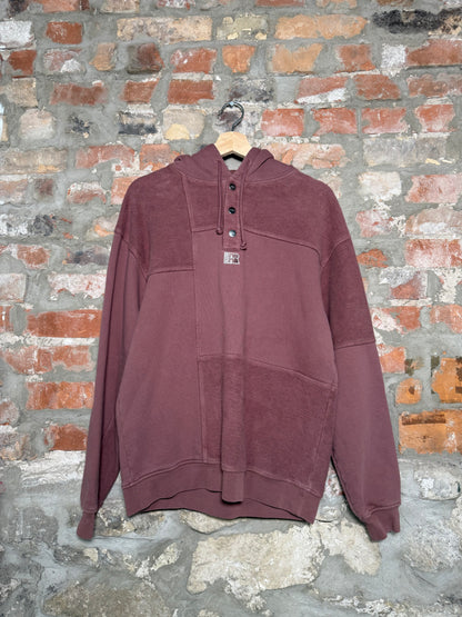 (S) Kith x Russell Reverse Patchwork Williams Hoodie