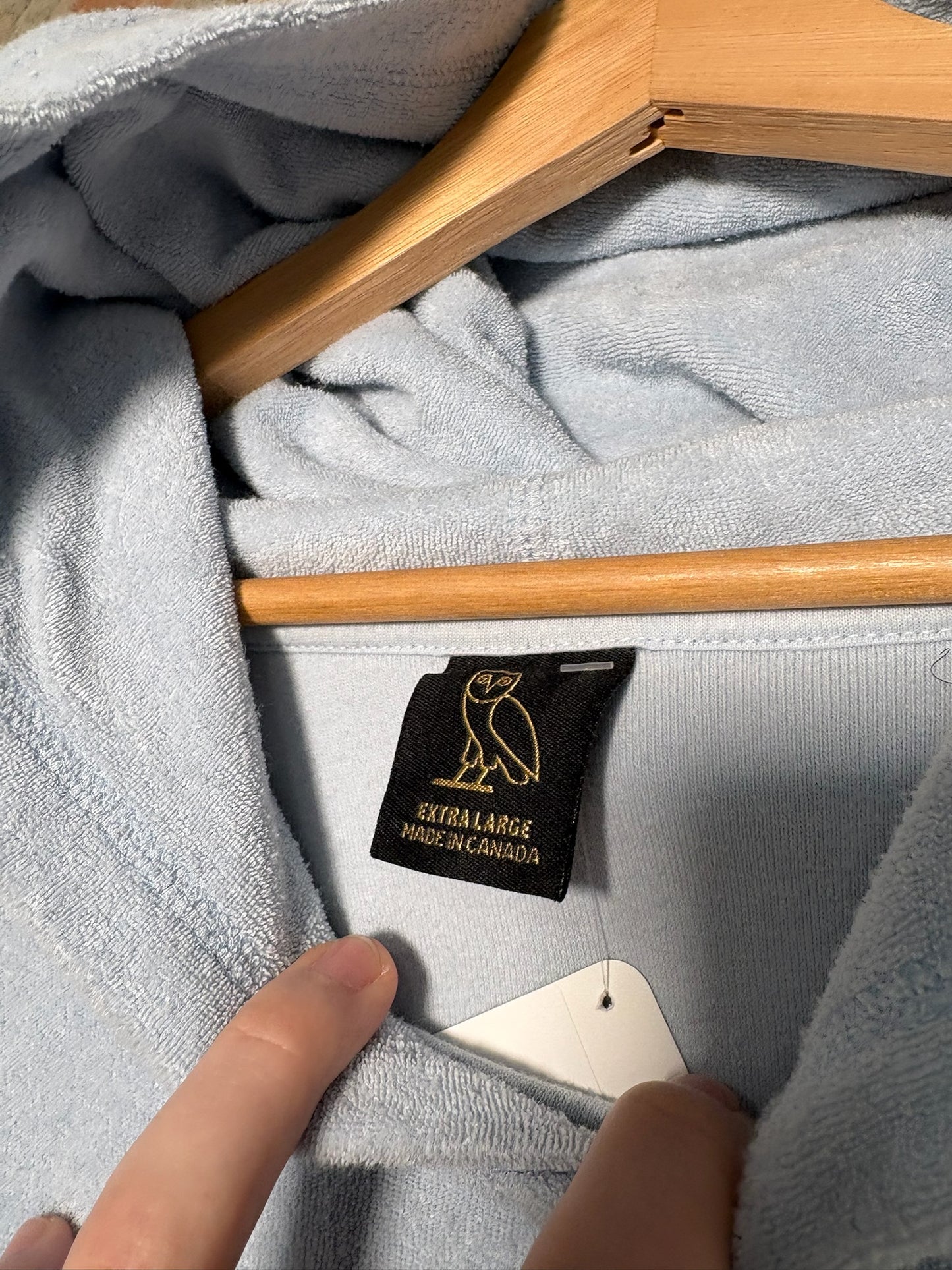 Ovo Terry Cloth Sweater Sz L