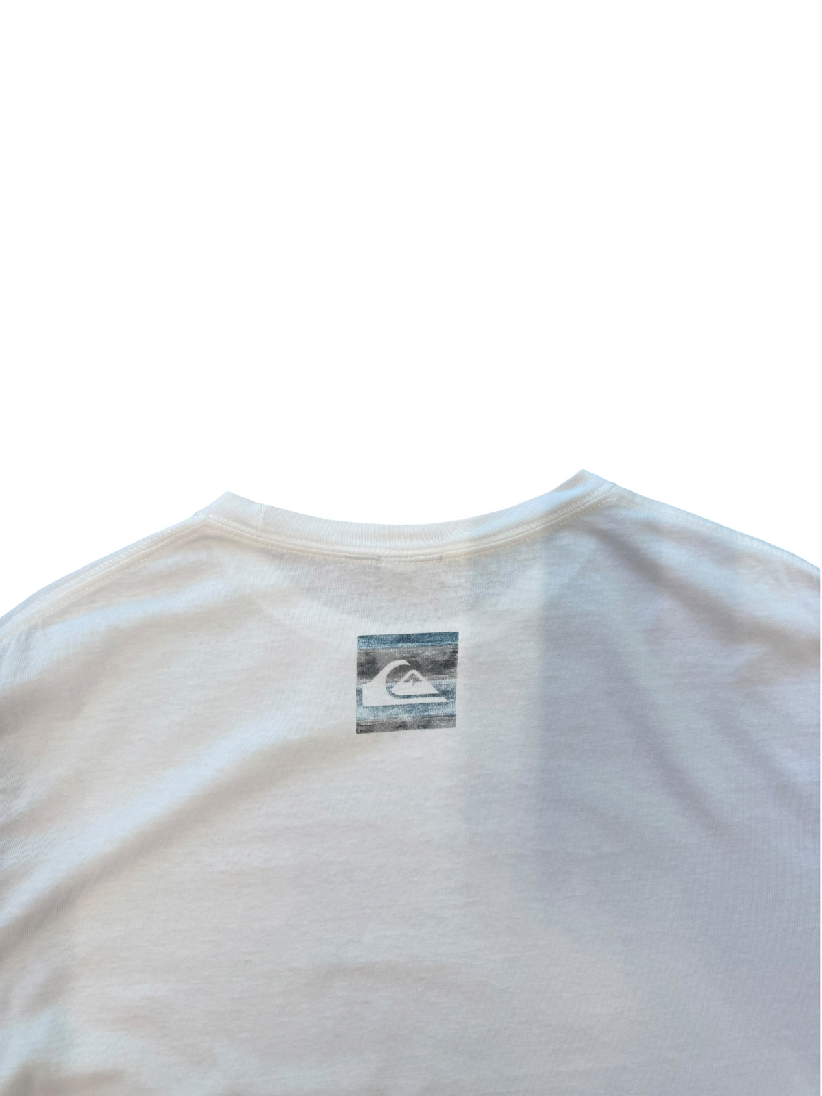 (L) Y2K Quicksilver Surf Logo White Tee