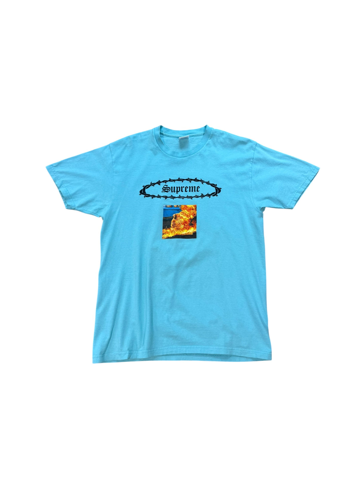 (L) Supreme Burning Monk Tshirt