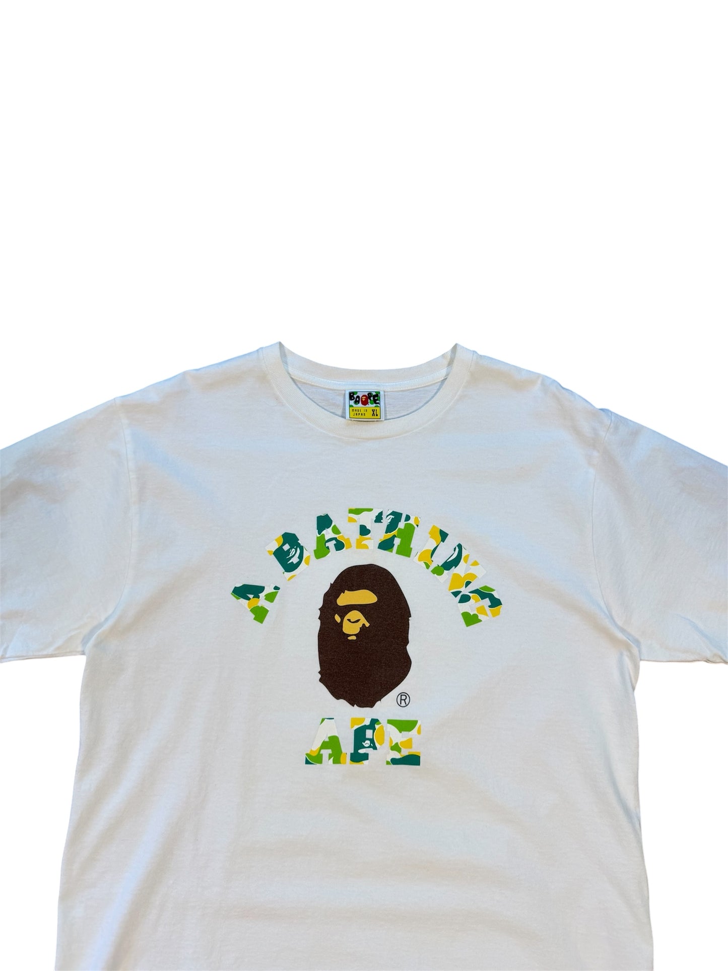 (XL) Bape Multi Camo College Tee