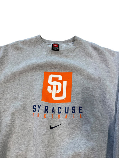 (XL) Vintage Syracuse Football Nike Crewneck Sweater