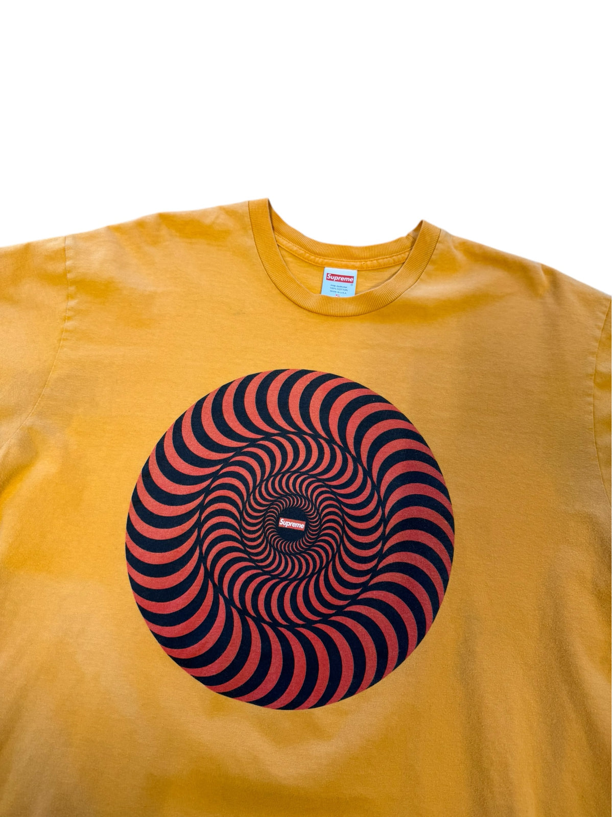 (XL) Supreme Spitfire Orange Skate Tee