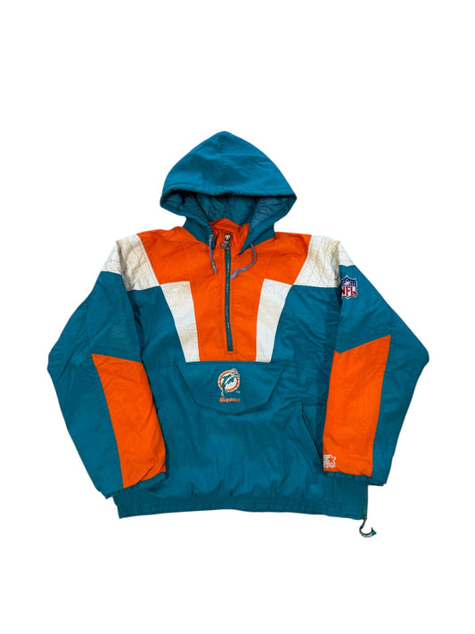 (XL) Vintage 90s Miami Dolphins Starter Jacket