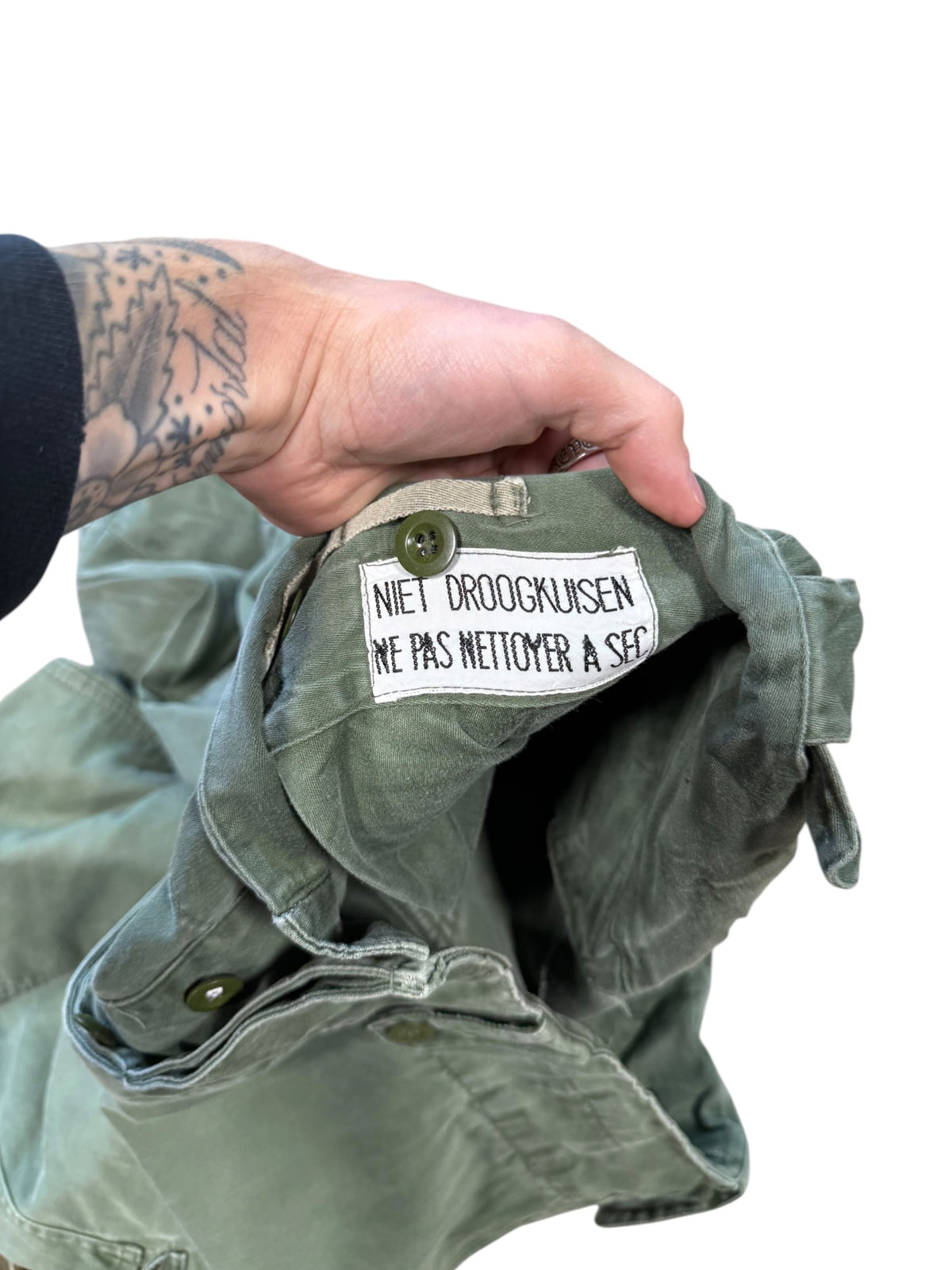 (37) 1967 True Vintage Military Cargo Pants