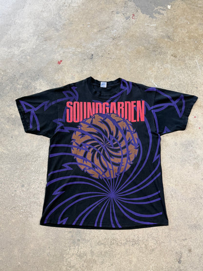 Vintage 1992 Soundgarden Bad Motor Finger AOP Tee