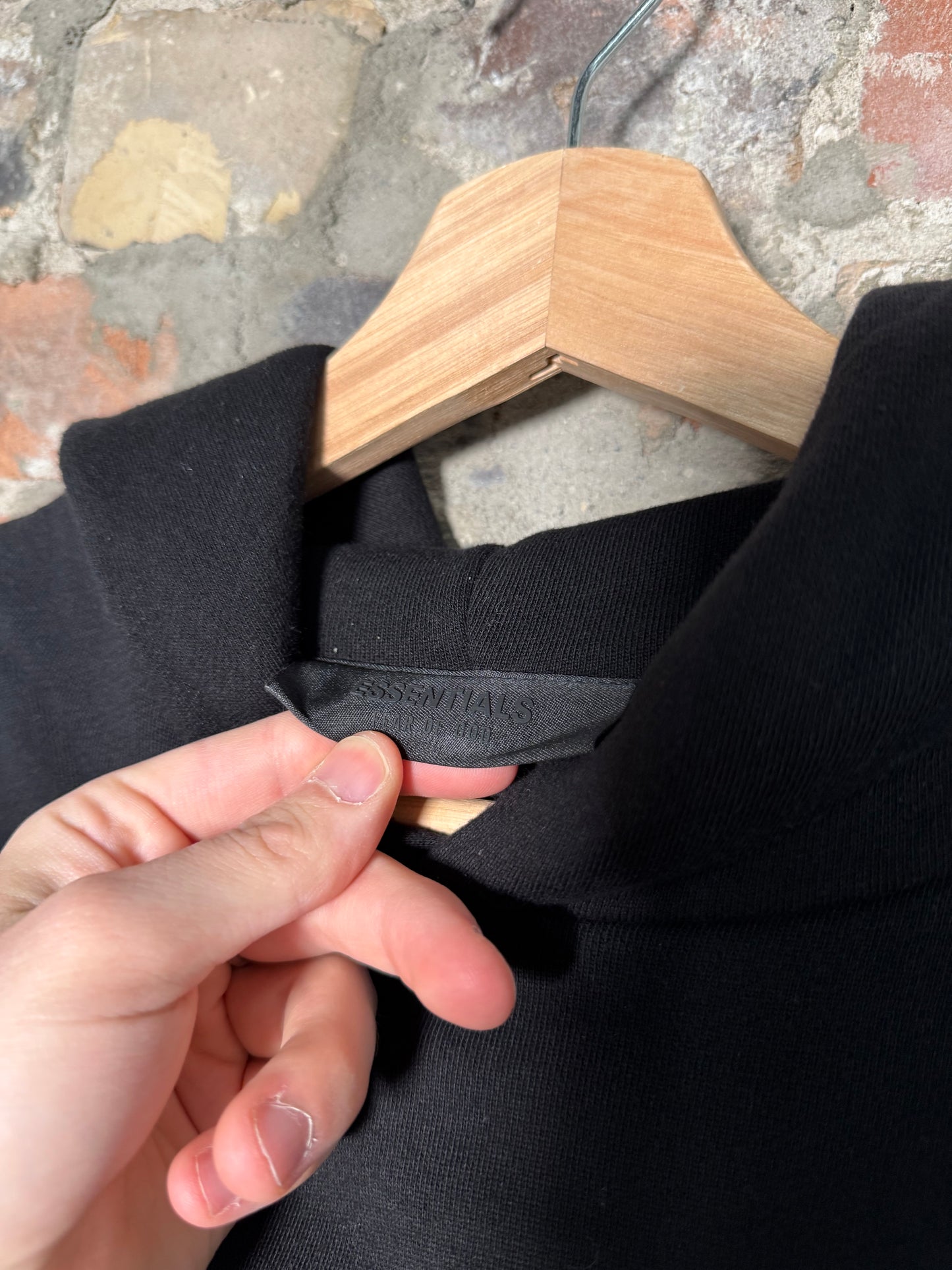 Fear Of God Essentials Hooded Sweater Sz M