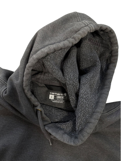 (L) Carhartt Workwear Neon Logo Hoodie
