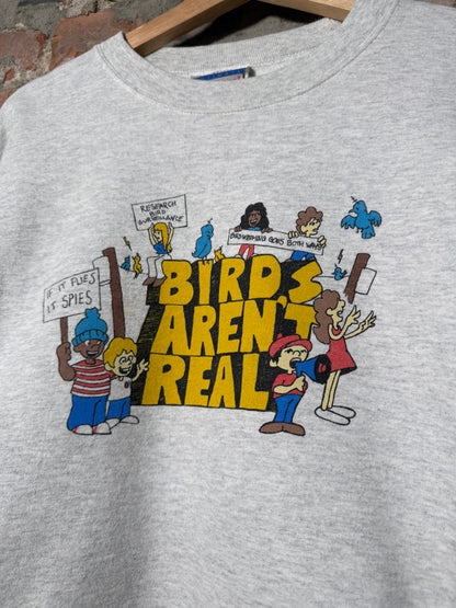 90’s Birds Aren’t Real Crewneck Sz M