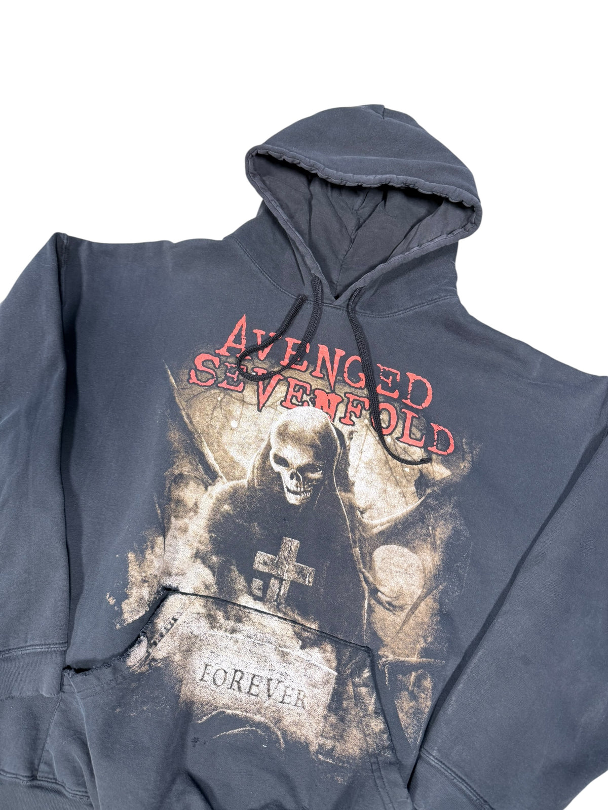 (XL) Y2K Avenged Sevenfold Skeleton Hoodie