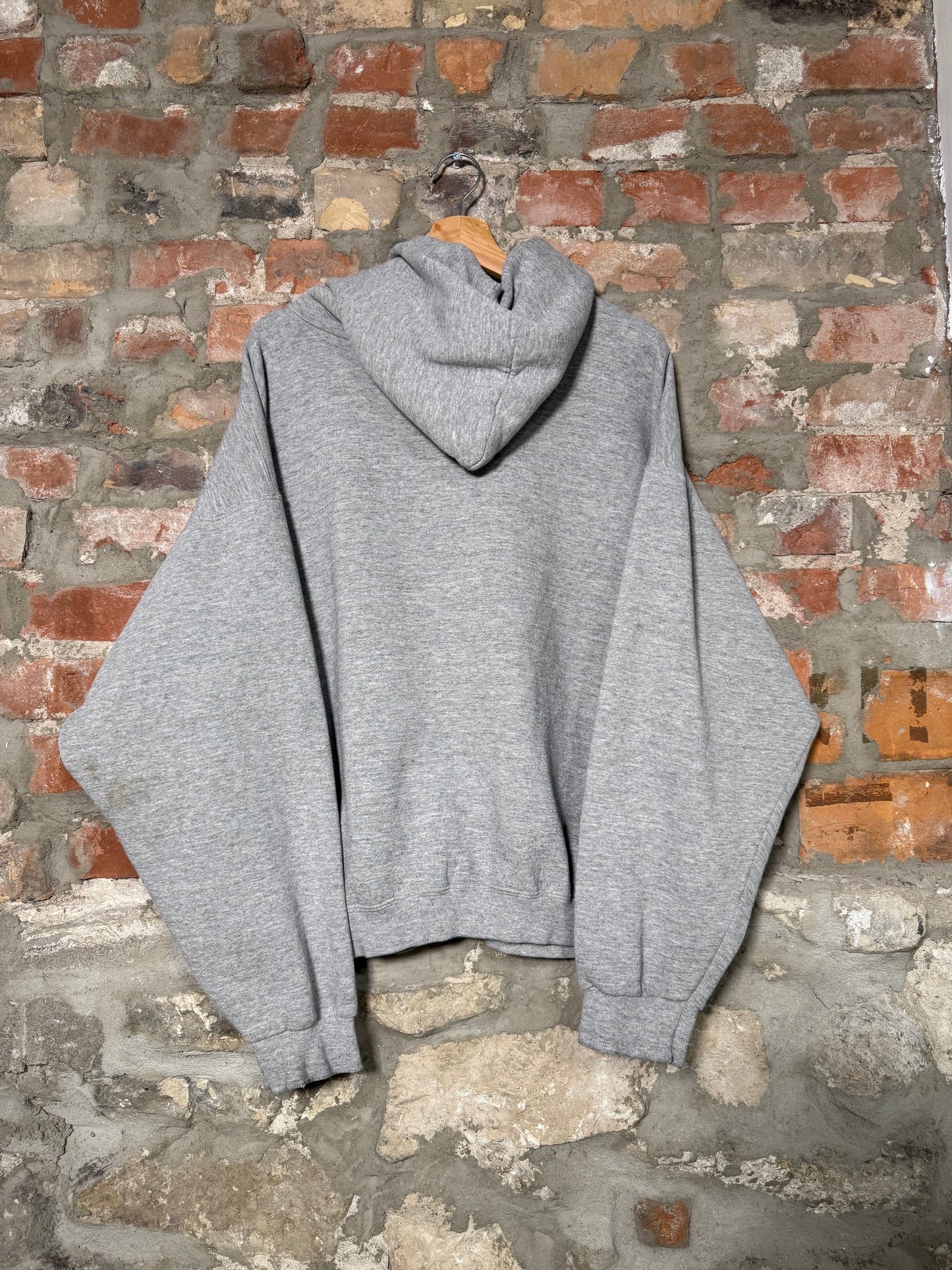 90s Nike Grey Swoosh Pullover Hoodie Sz XL