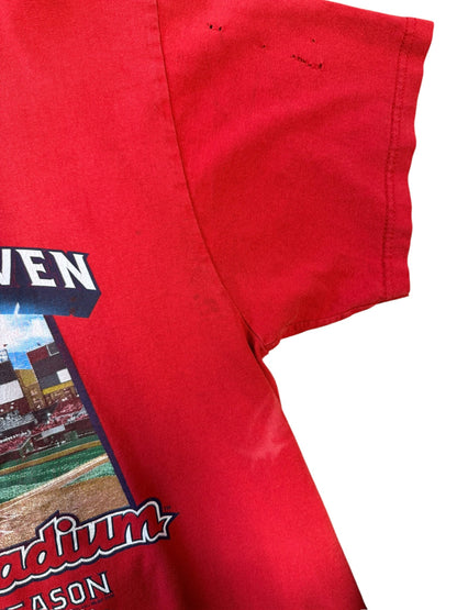 (L) Vintage 2008 St. Louis Cardinals Busch Stadium Tshirt
