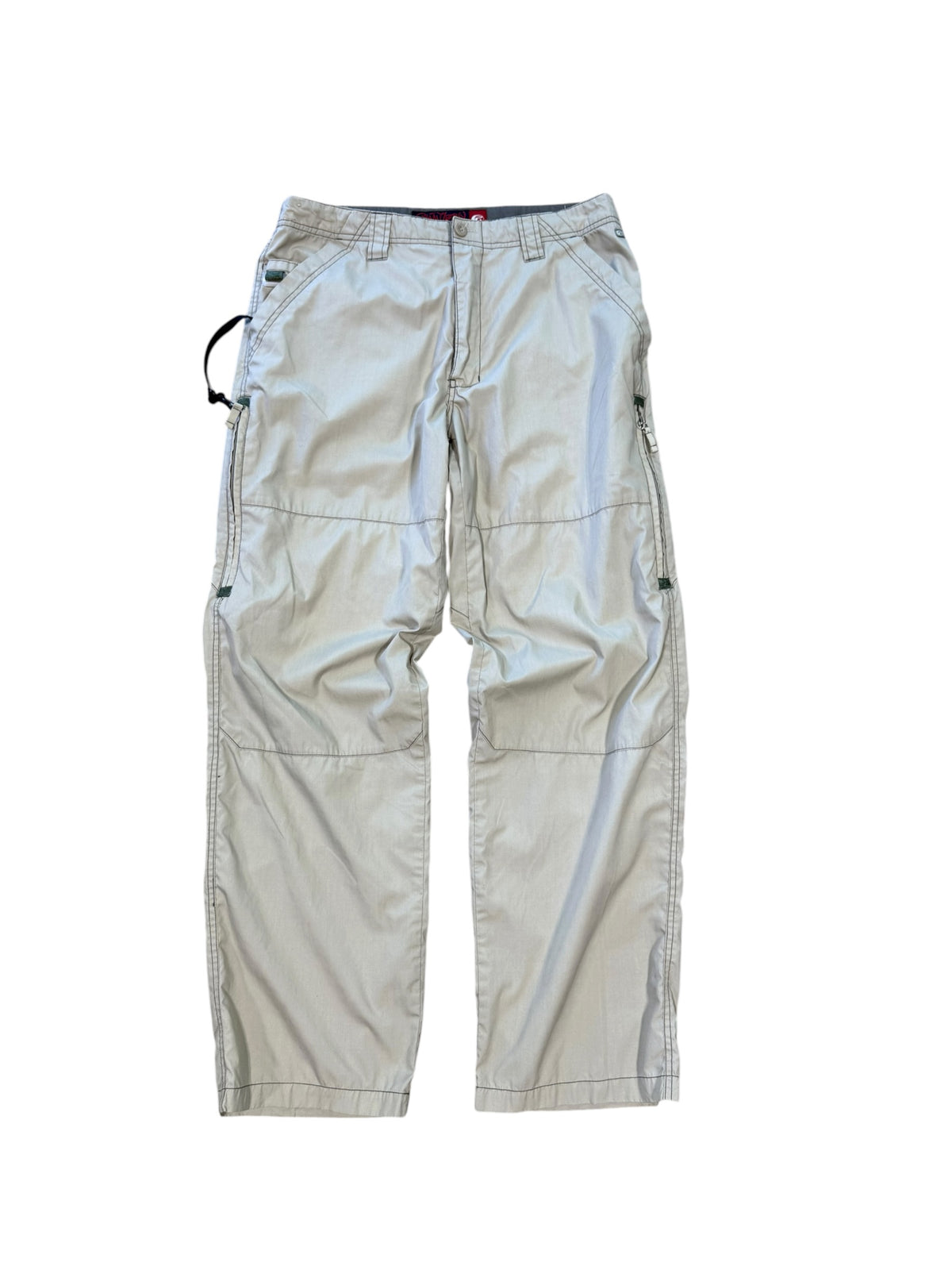 (34) Y2k Point Zero Baggy Nylon Pants