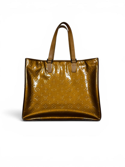 Louis Vuitton Bronze Monogram Vernis Columbus Tote