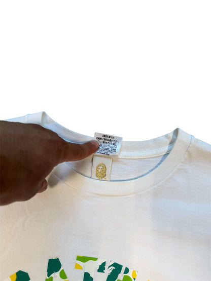 (XL) Bape Multi Camo College Tee