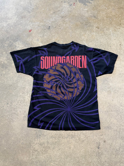 Vintage 1992 Soundgarden Bad Motor Finger AOP Tee