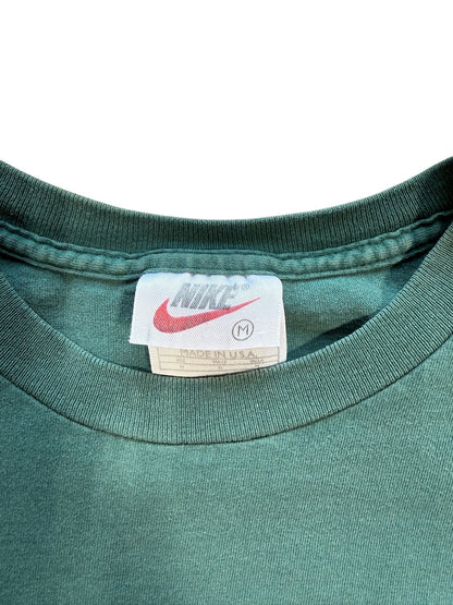 (M) 90s Nike Forest Faded Green Tee