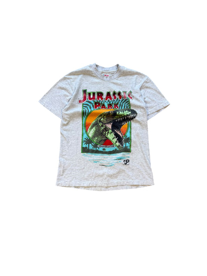 (M) 1993 Jurassic Park Velociraptor T-Shirt