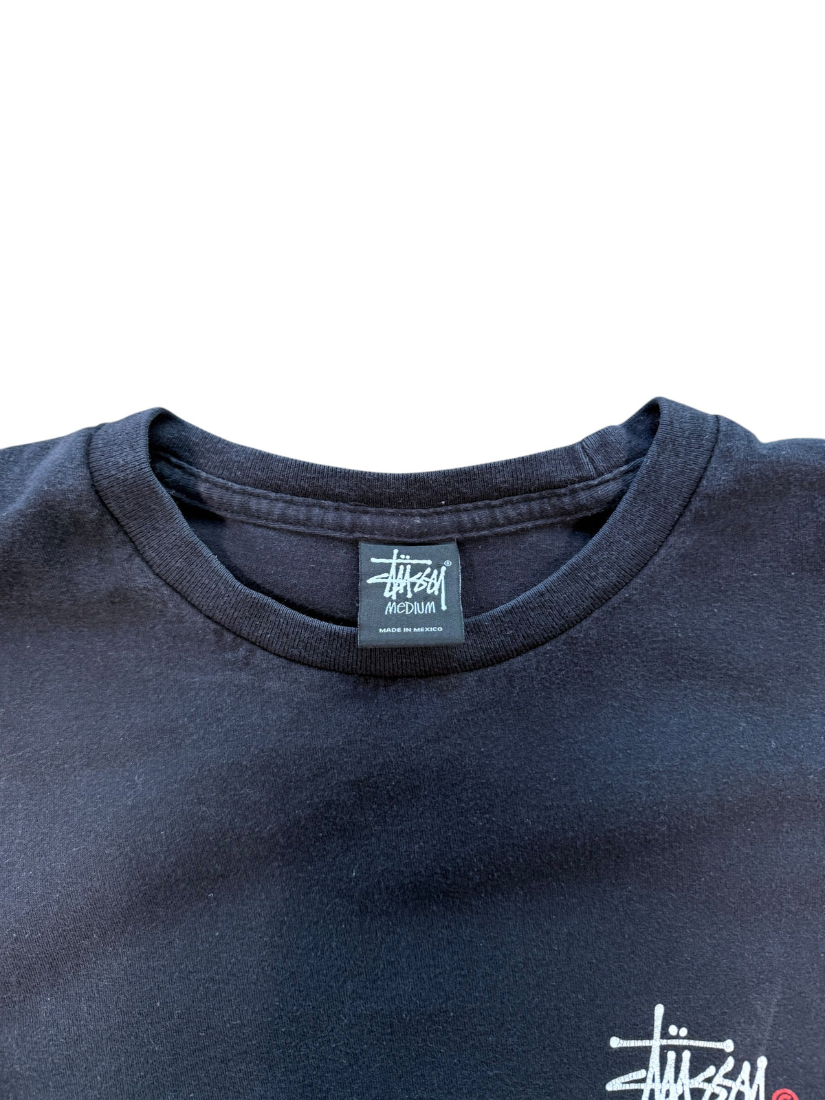(M) Stussy Large Logo Spell Out Tee