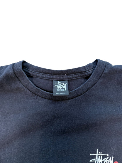 (M) Stussy Large Logo Spell Out Tee