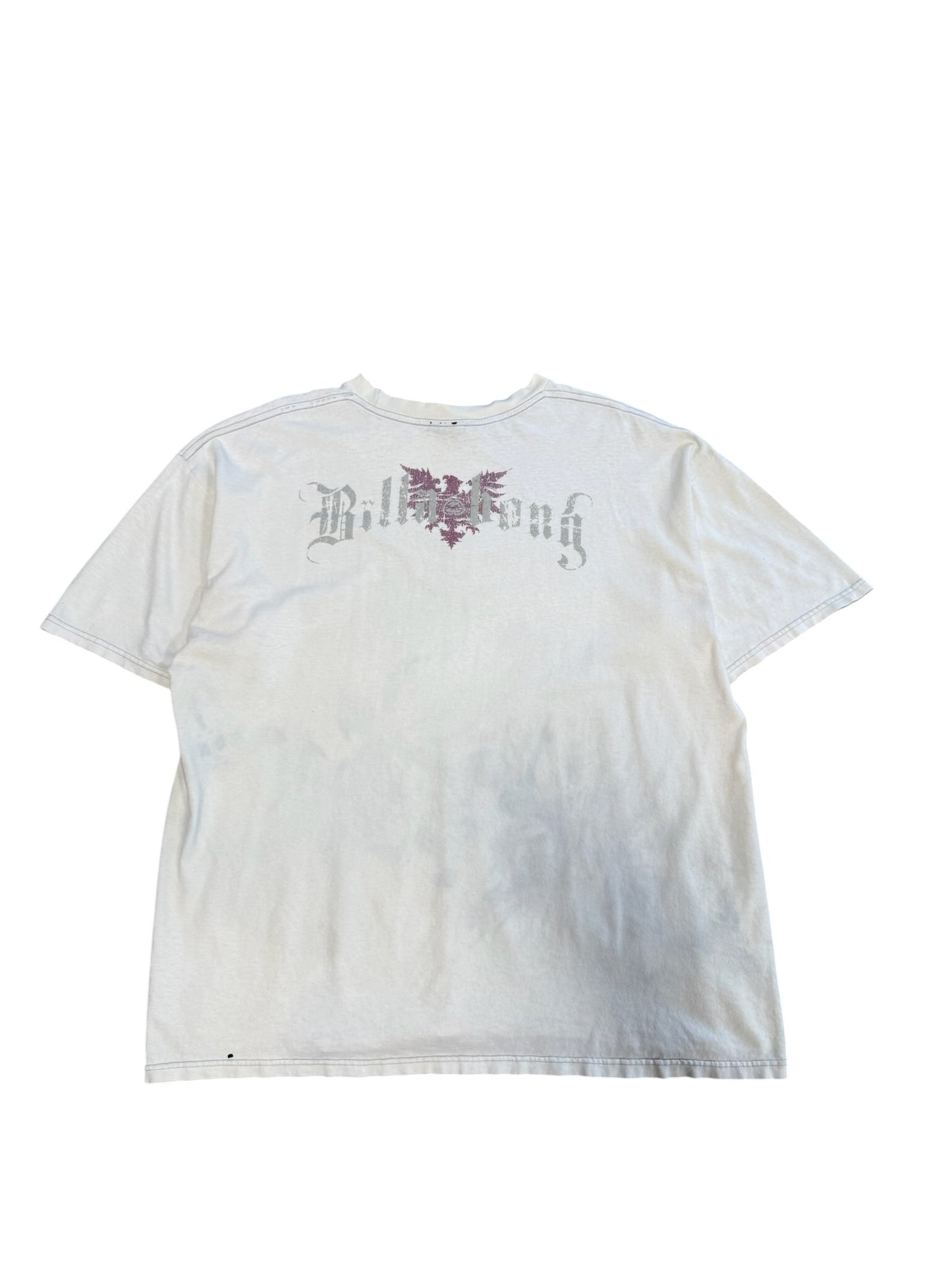(XL) Y2K Billabong Chest Logo Tee