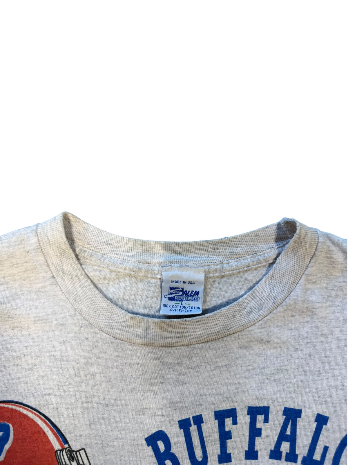 (L) 1993 Buffalo Bills Big Logo Tee