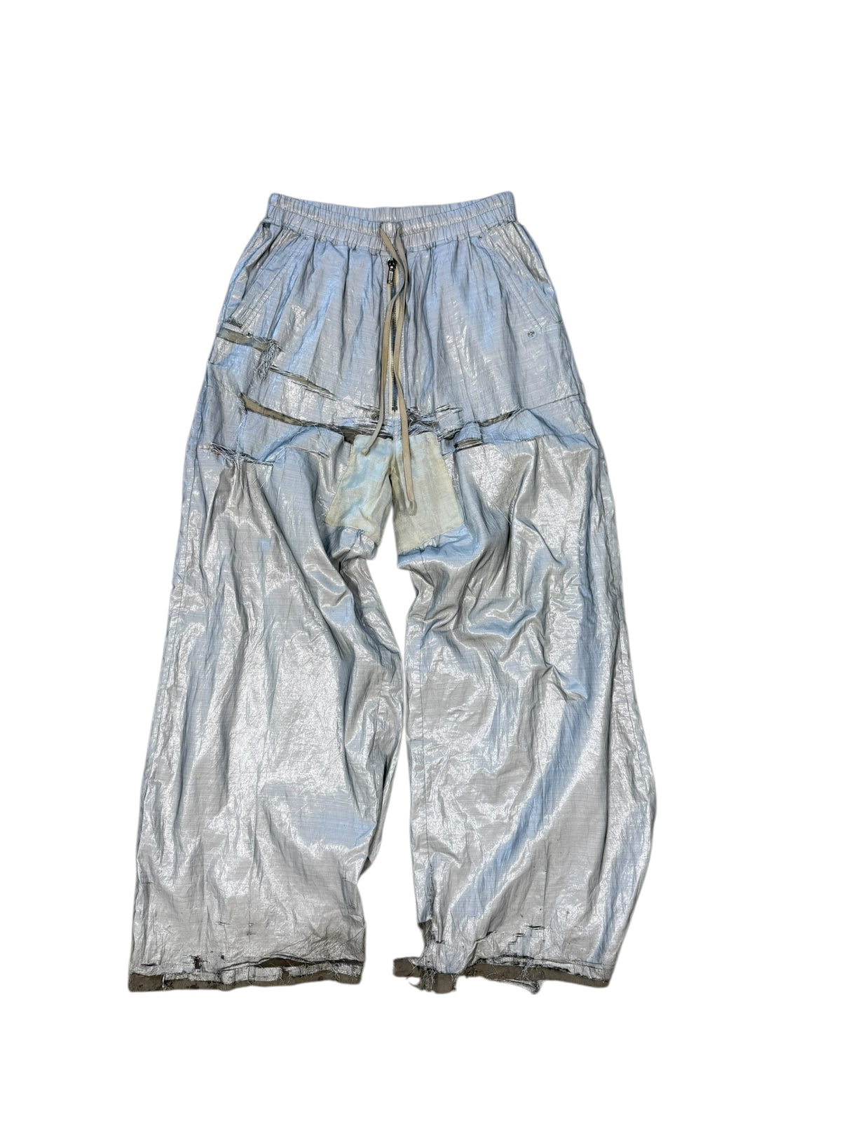 (L) Rick Owens Jumbo Bella Trashed Pants