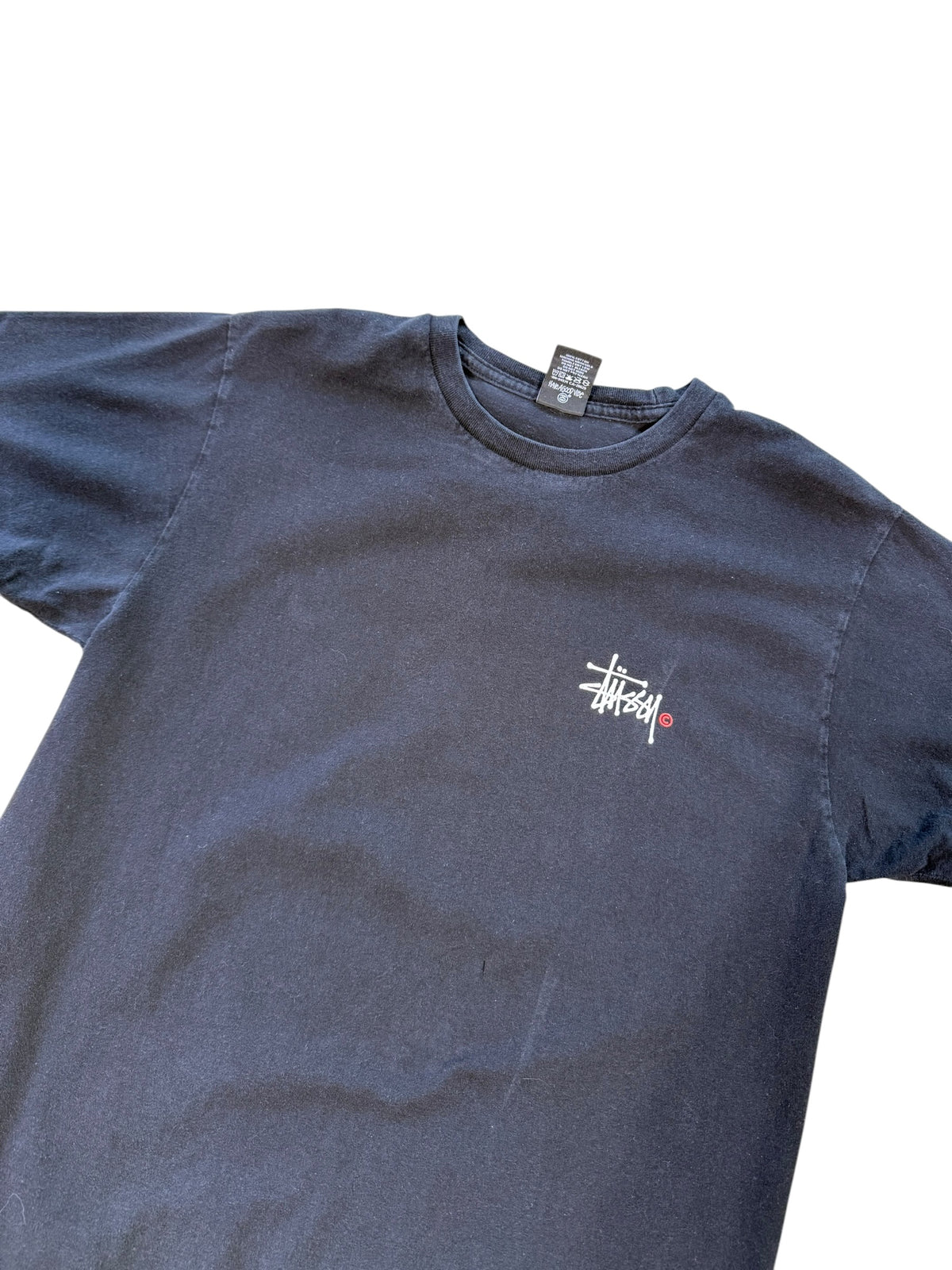 (M) Stussy Large Logo Spell Out Tee