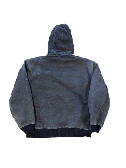 (XL) Vintage Carhartt Stone Wash Hooded Jacket