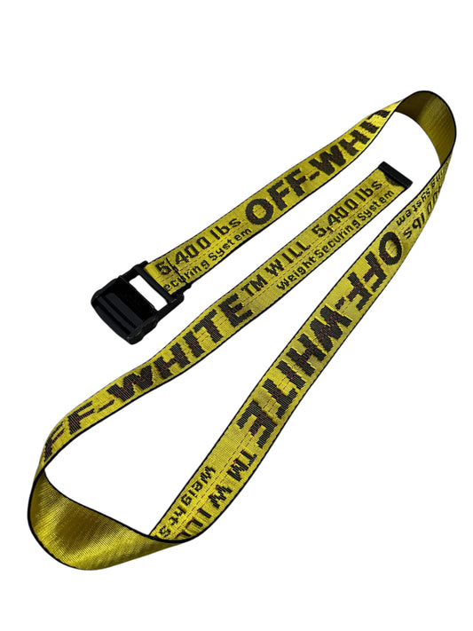 Off White Industrial Belt