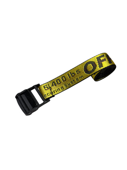 Off White Industrial Belt