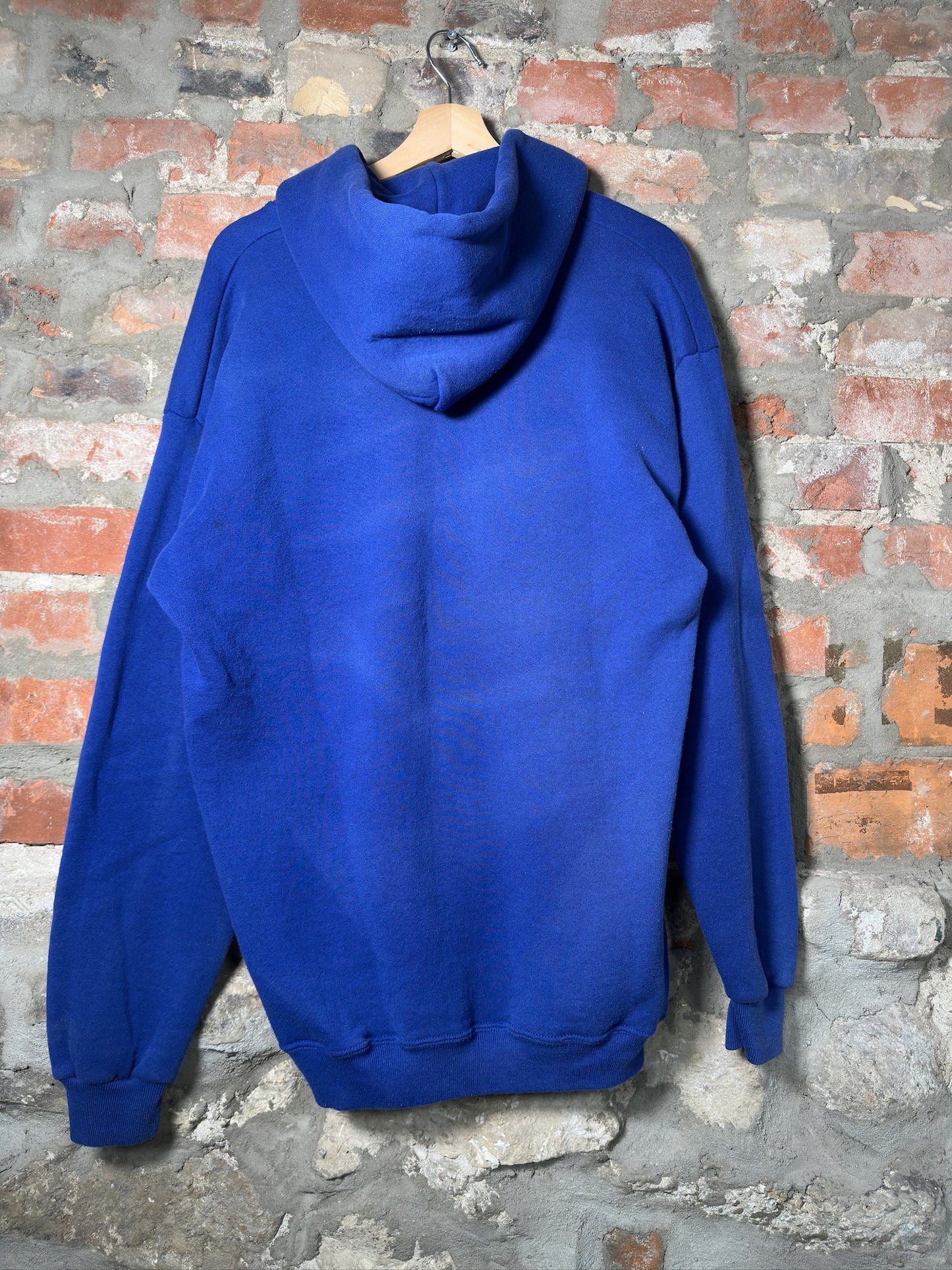 Vtg USA Olmpics Blue Zip-Up Hoodie Sz L