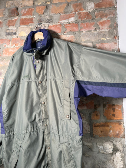 Vtg Columbia Skiing Jacket Sage Sz L