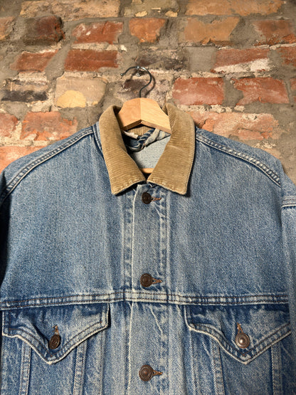 Vtg Denim Jacket w Gratful Dead Patches Sz M