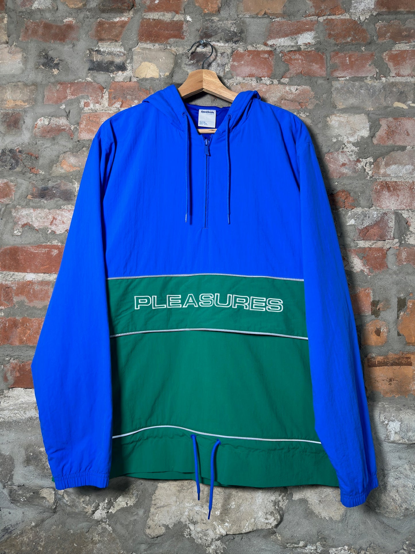 Reebok Pleasures Zip-Up Jacket Sz L