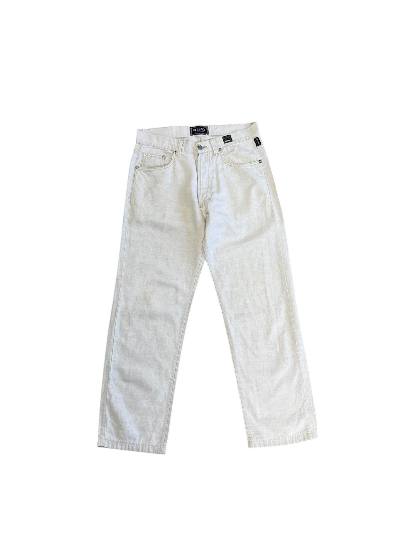 Versace Couture Light Denim Sz 34x29"