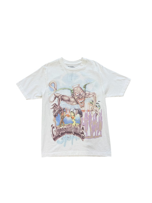 Travis Scott x Circus Maximus Gremlin White Tee Sz M