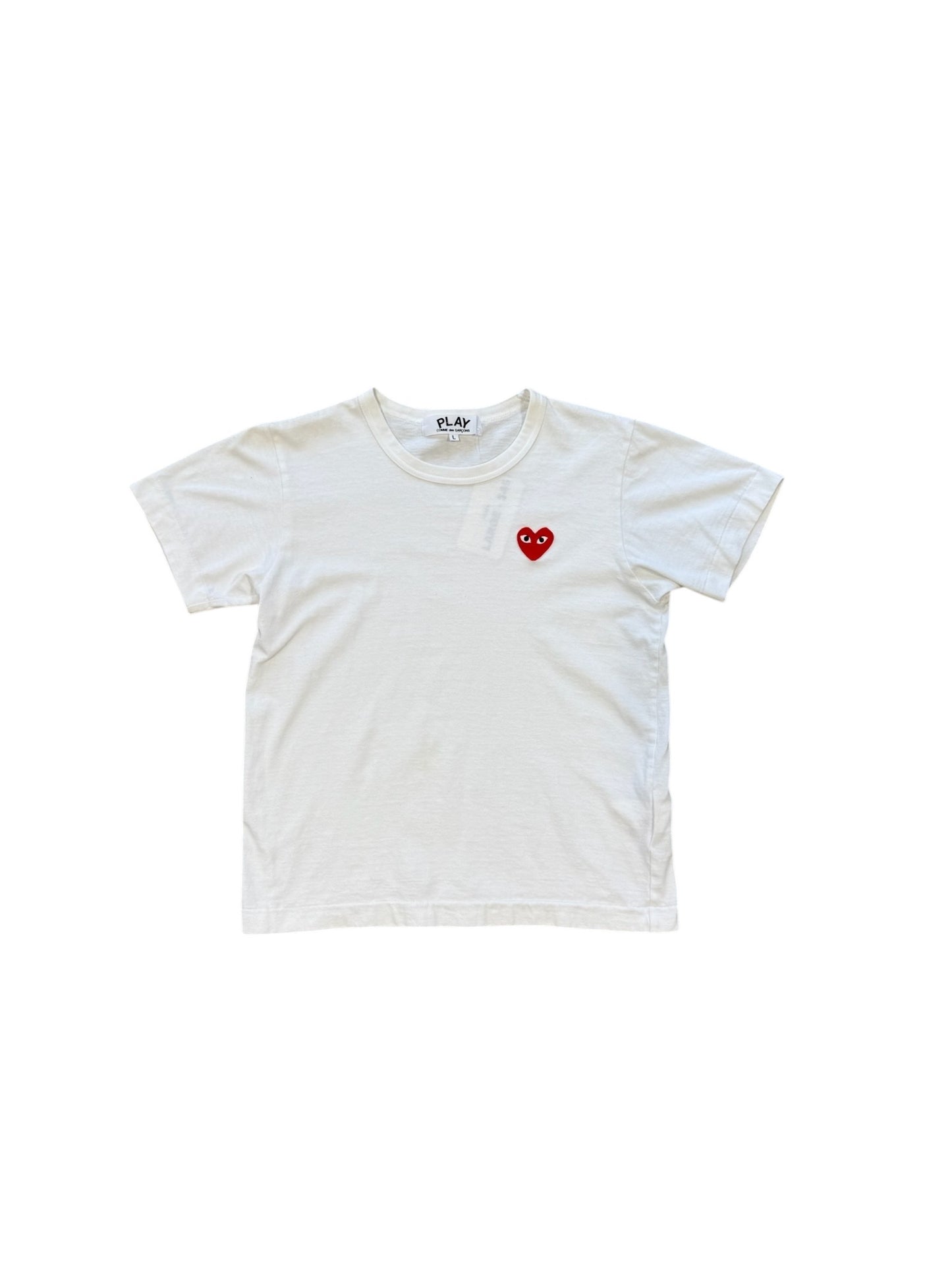CDG Red Heart Women's Tee Sz L