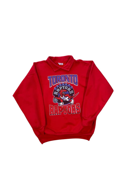 1994 Toronto Raptors Collared Crewneck Sz L