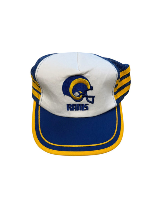 Vintage 90s NFL The Tri-Stripe LA Rams Snapback Hat