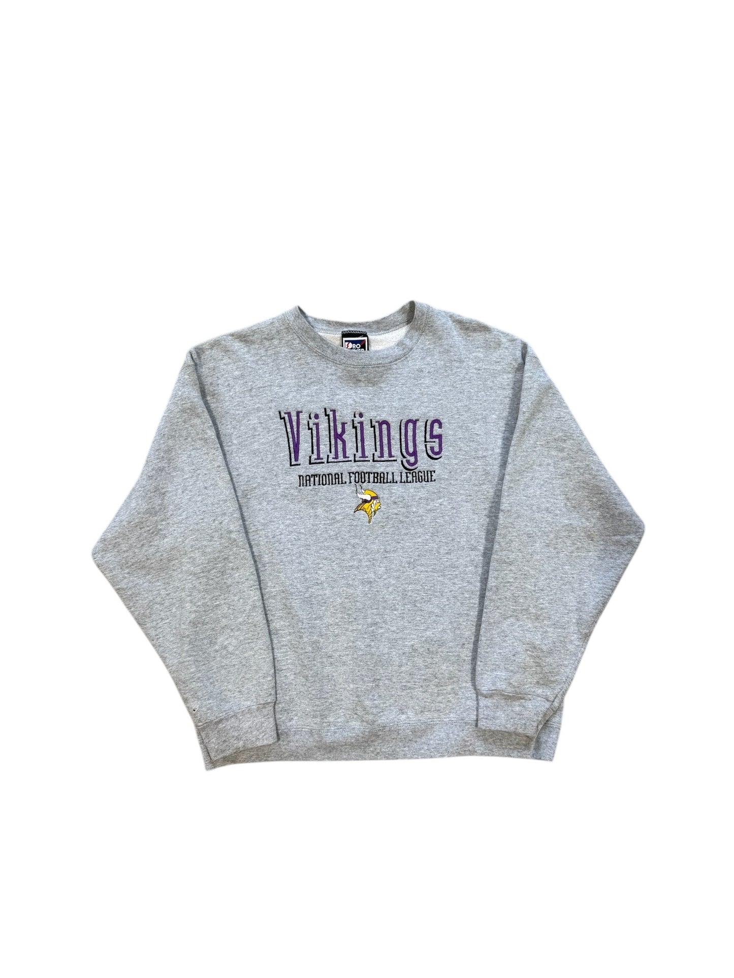 2000s Vikings Pro Player Crewneck Sz M